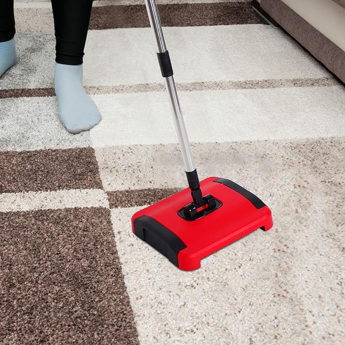 Cordless Hand Push Carpet Sweeper - Image 4