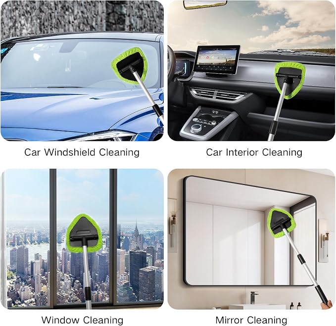 10pcs Windshield Cleaner Tool, Car Window Cleaning Wash Kit - Image 6