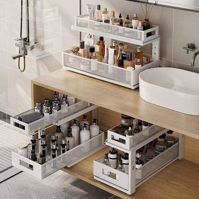 2 Pack 21.3IN-Depth Under Sink Organizer - Image 7