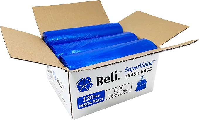 Reli. SuperValue 33 Gallon Recycling Bags Made in the USA - Image 2