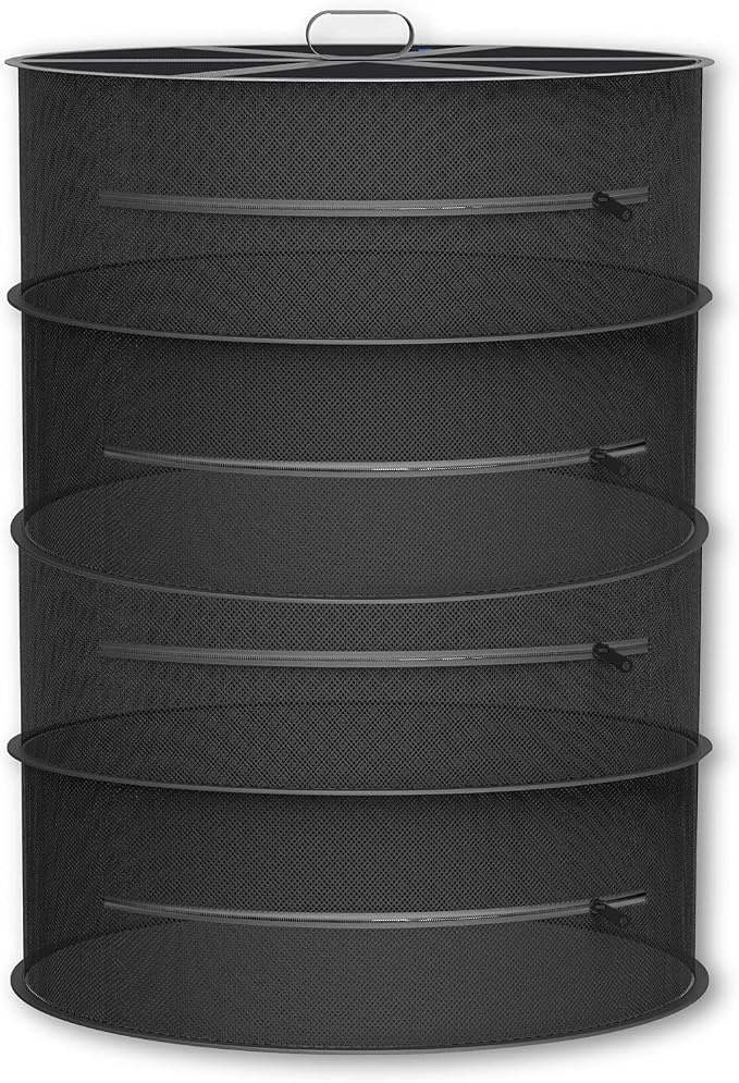 AC Infinity Herb Drying Rack, 4-Layer Hanging Mesh Net by ACInfinity