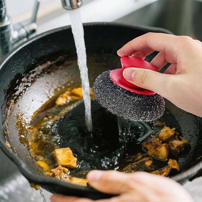 Stainless Steel Wool Scrubber - Image 5