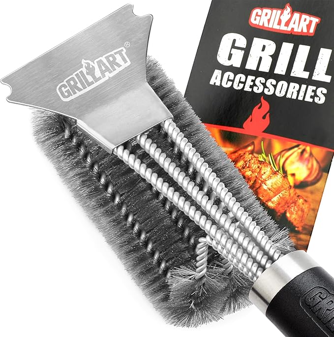 GRILLART Grill Brush and Scraper BBQ Brush by GRILLART