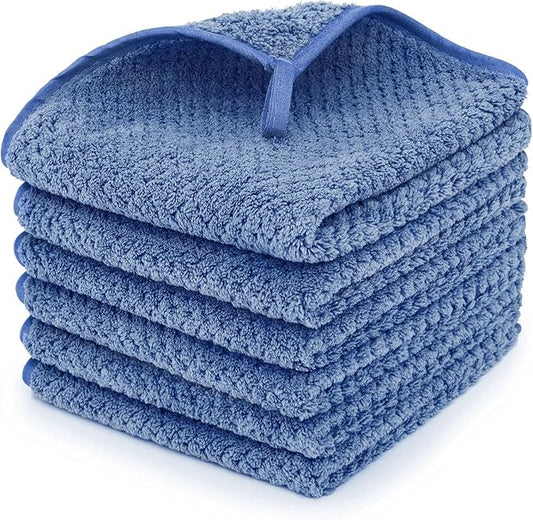6 Pack Washcloth Set Towels by BESTCHOICEFORYOU%EF%BC%81