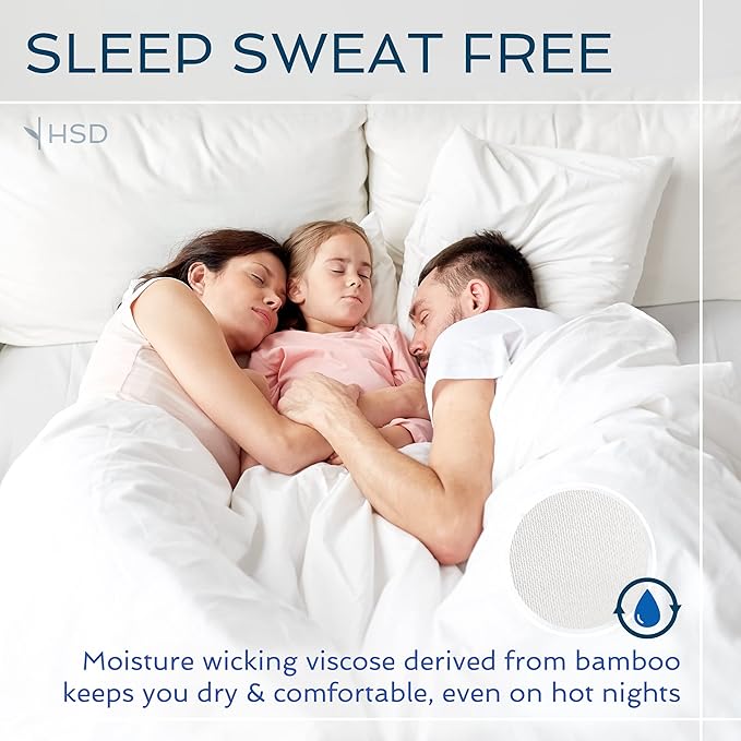 Hotel Sheets Direct 3 Piece Bed Sheet Set Twin Size, 100% Viscose Derived from Bamboo Sheets Set with 1 Pillowcase, Cooling & Breathable Luxury Bedding, Moisture-Wicking & Silky Soft Texture, Gray