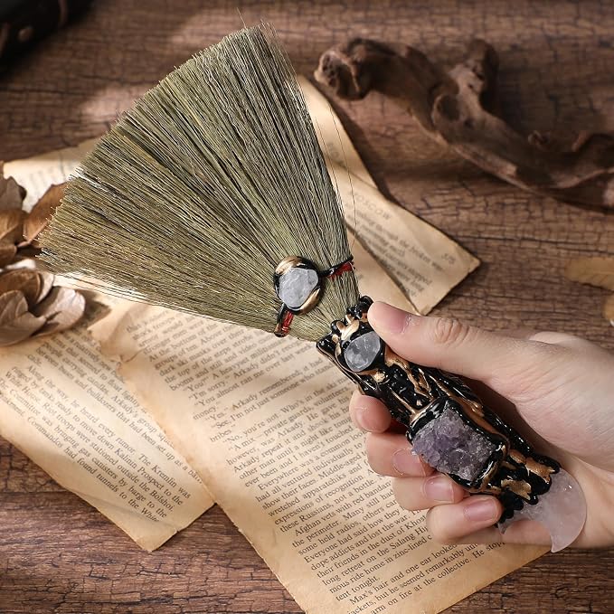 Rose Quartz Witch Broom - Image 3