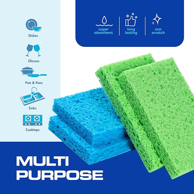 SCRUBIT 48-Count Sponges Kitchen - Image 4