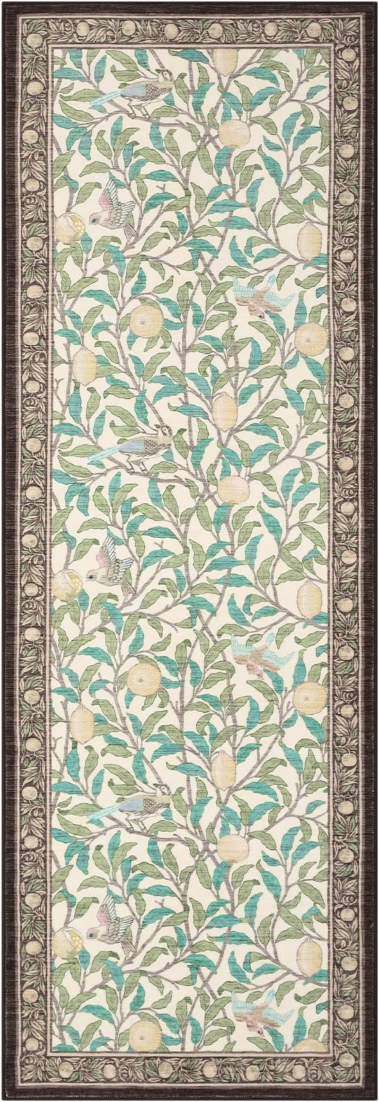 GarveeHome 2x6 Runners for Hallways Non Slip, Boho Leaf Kitchen Runner Rug - Image 4