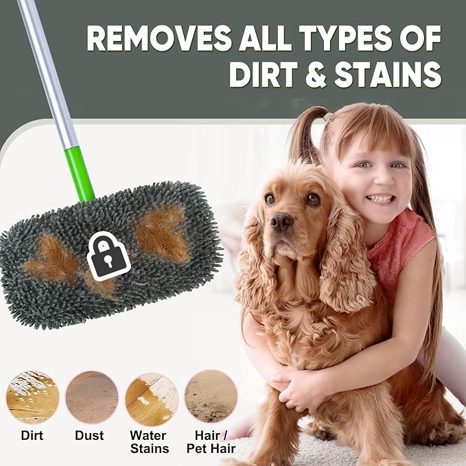 6-Pack Reusable Microfiber Mop Pads Compatible - Image 3