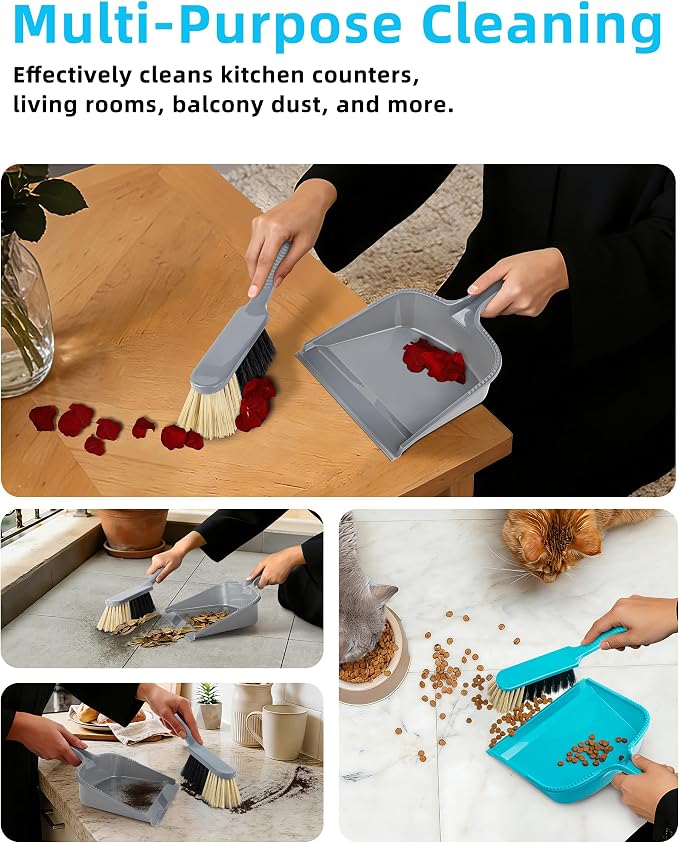 MR.SIGA Dustpan and Brush Set - Image 7
