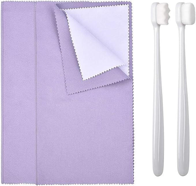 Syyflibb Silver Jewellery Cleaner Kit – 2 Ultra-Soft Brushes + Dual Polishing by Syyflibb