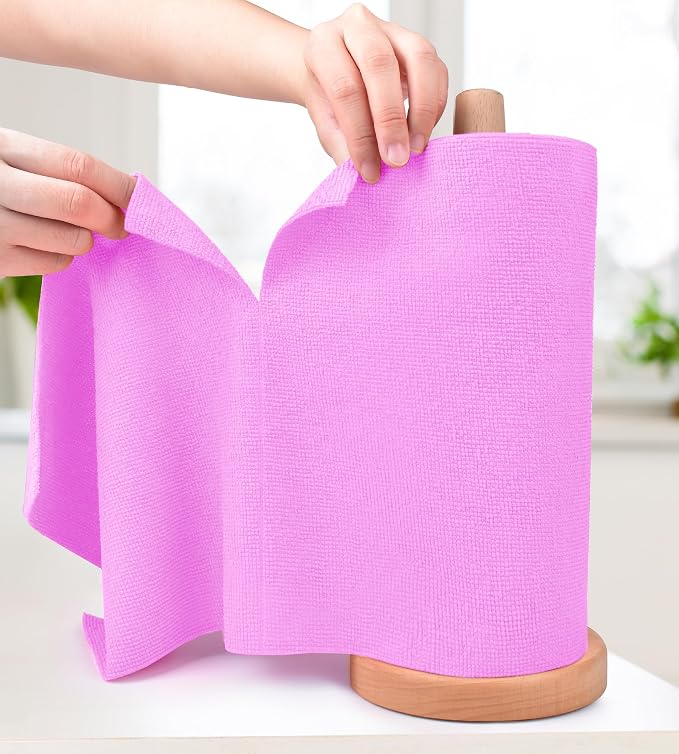 KitchLife Microfiber Cleaning Cloth Roll by OverDoorHooksKitchenSupplies