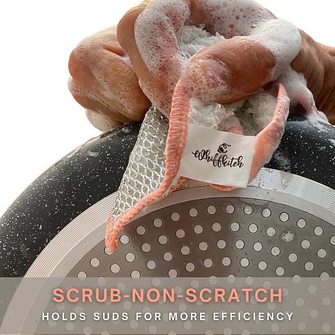 Whiffkitch® Scrubby Cloth – 6-Pack, Dishcloths, Dishrags - Image 7
