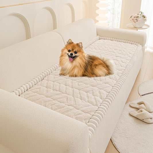 OTOB Couch Covers for 3 Cushion Couch Sofa Pet Friendly, Washable & Non Slip by OTOB