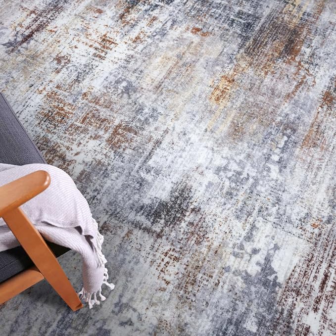 IOHOUZE Small Abstract Area Rug 2x3 Ft Entryway Rugs Washable Door Mat Indoor - Image 7