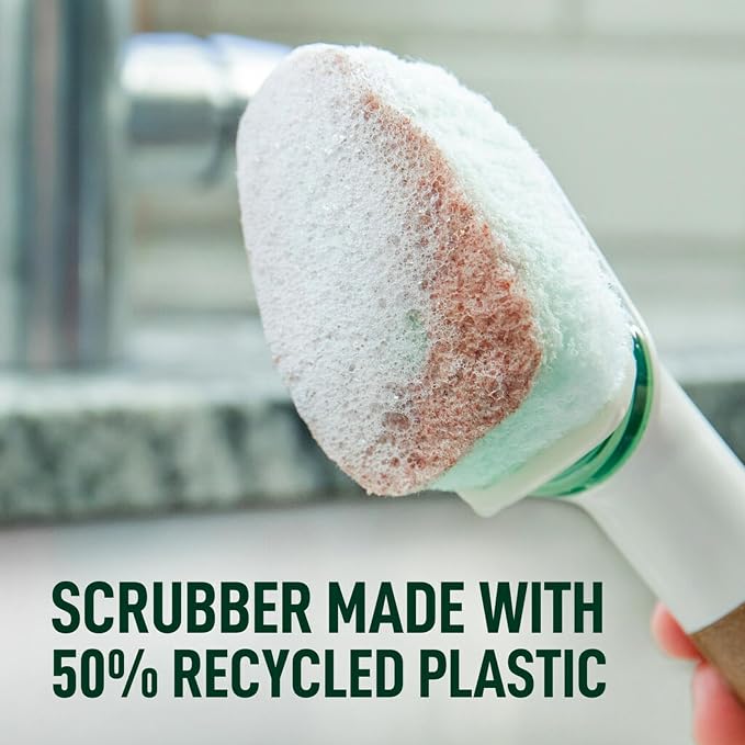 Scotch-Brite Greener Clean, Non-Scratch Dishwand Refills, Fits All Scotch-Brite - Image 4