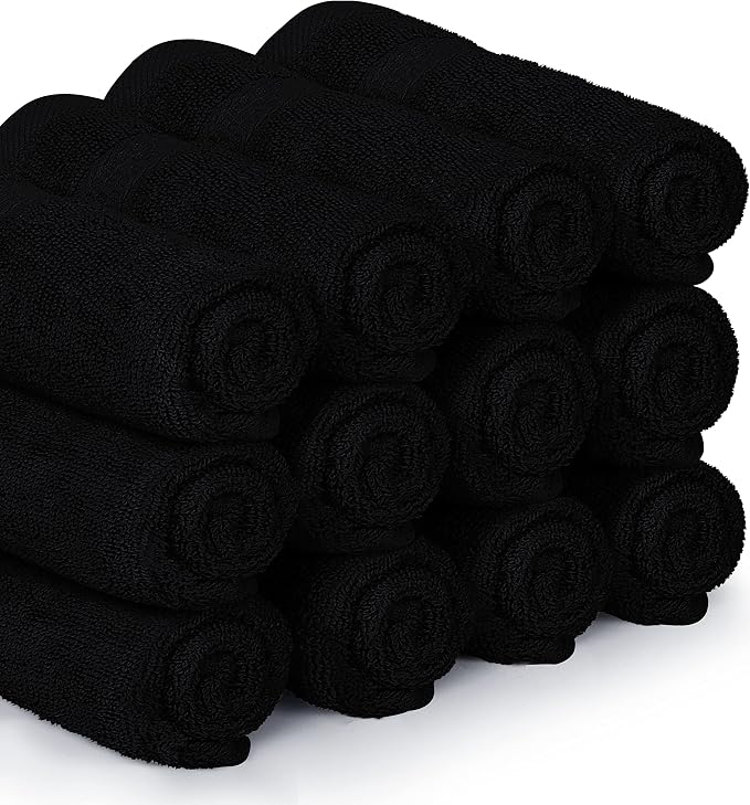 Utopia Towels 12 Pack Premium Wash Cloths Set, 12 by 12 Inches, 100% Cotton - Image 6