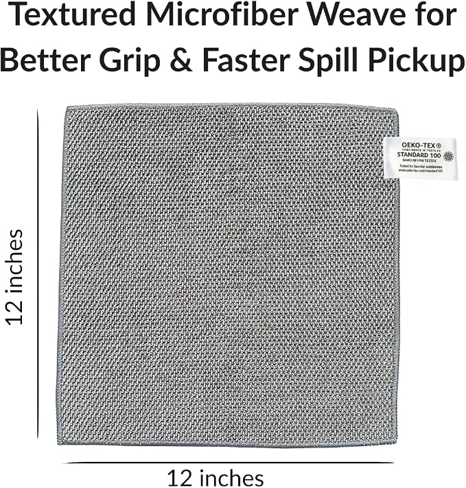 Oeko-Tex Certified Microfiber Cleaning Cloths – Non-Toxic, Safe - Image 6