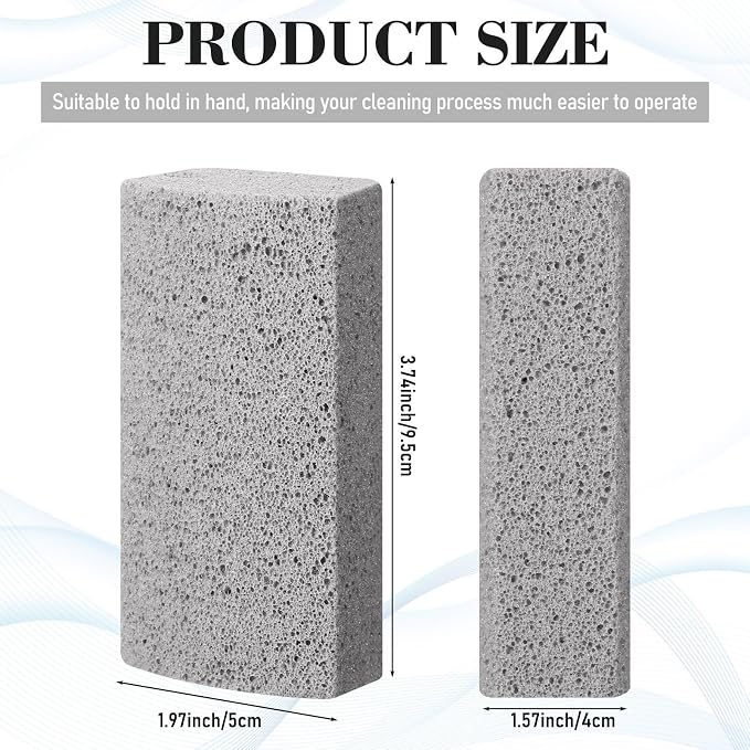 Loopeer 2 Pcs Pet Hair Remover Pumice Stone - Image 2