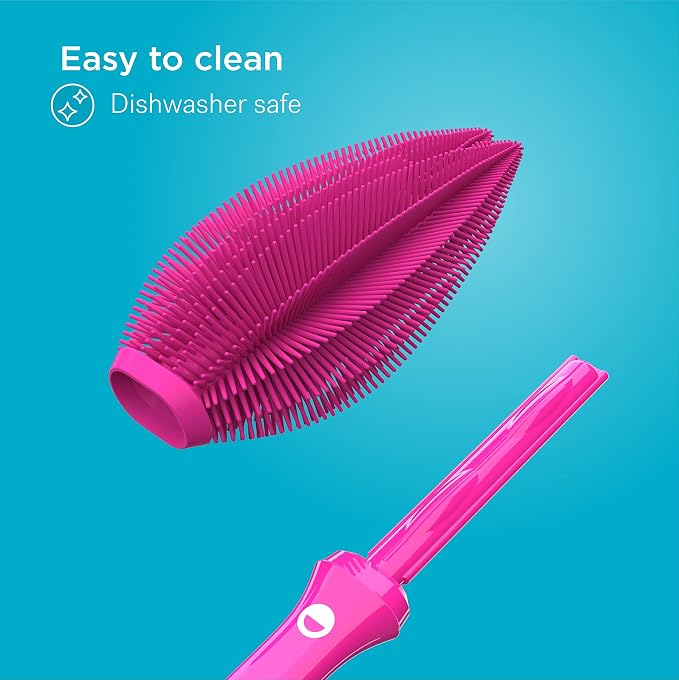 Smilo Silicone Baby Bottle Brush - Image 4