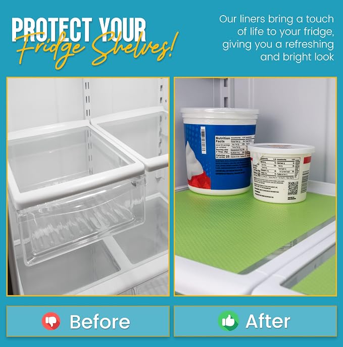 Refrigerator Liners for Shelves by Linda’s Essentials - Image 6