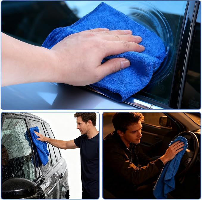 SHENLI 30Pack Edgeless Microfiber Towels - Image 4
