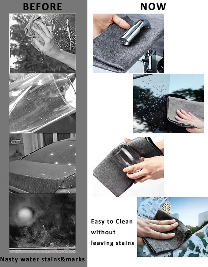 8 Packs Thickened Magic Cleaning Cloth, 2024 New Microfiber Cleaning Cloths - Image 4