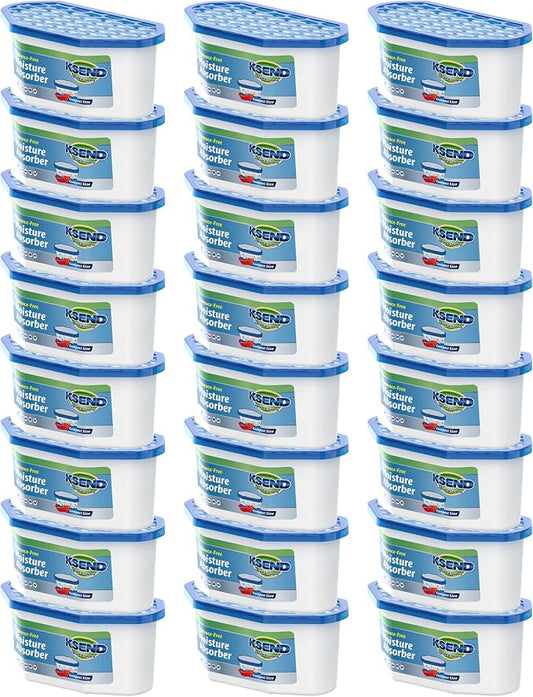 Moisture Absorbers, 24 Pack, Compact Dehumidifier by Ksend