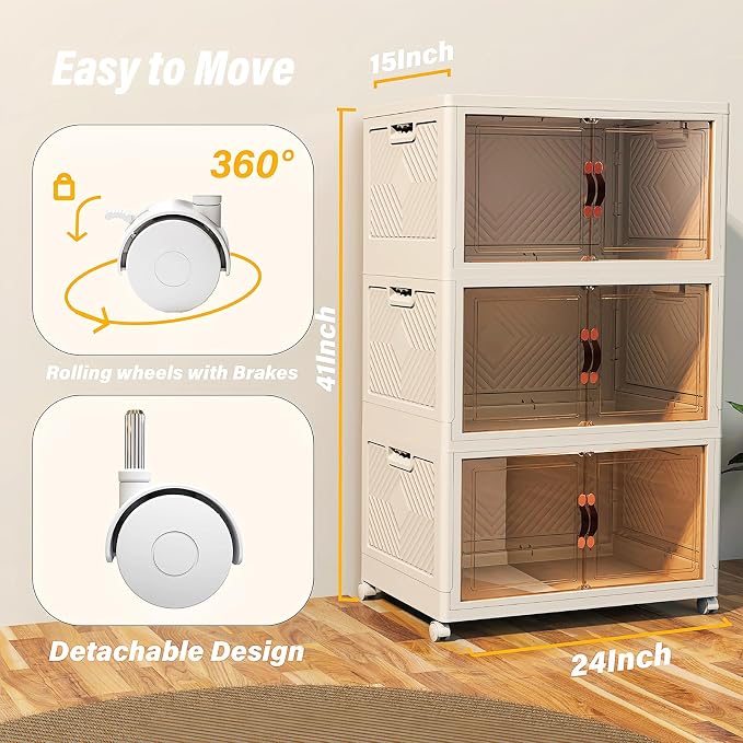 Tansheep Stackable Storage Bins - Image 5