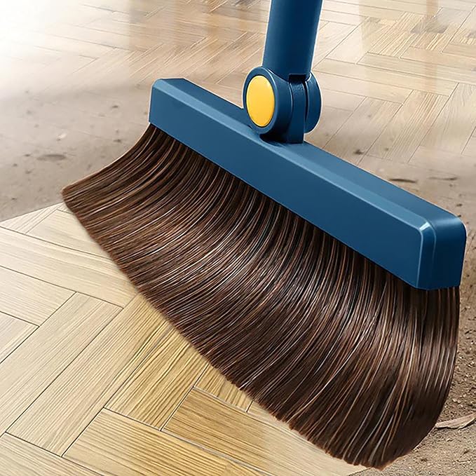 37.8in Broom and Dustpan Set Foldable Hand Broom - Image 3