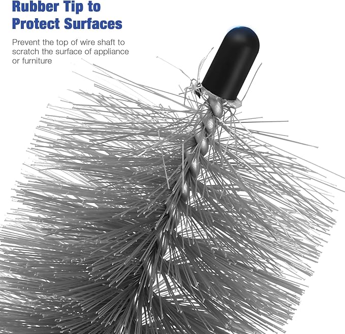 Cleaning Coil Brush Auger Brush Electric Appliance Dust Brush Radiator Brush - Image 2