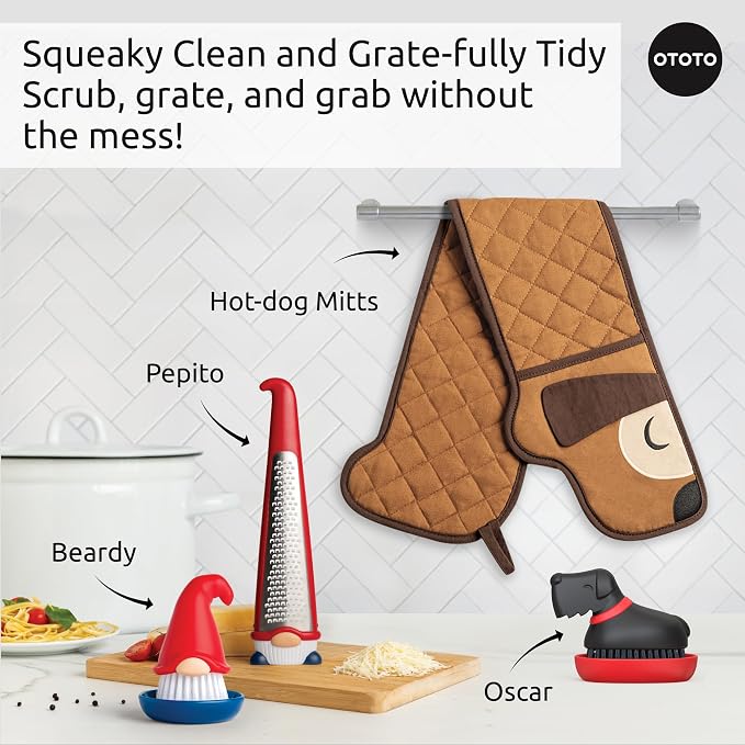 OTOTO Oscar Dog Dish Brush - Image 8