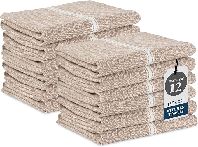 LANE LINEN Kitchen Towels Set by LaneLinen
