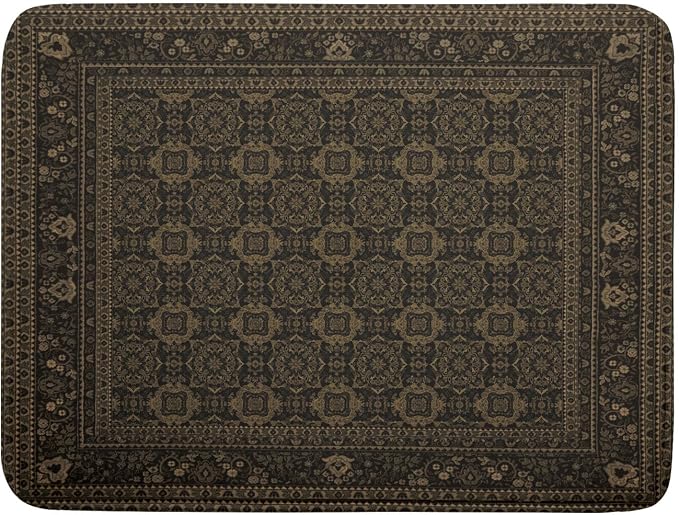 Brown Antique Tabriz Rug Dish Drying Mat by Anyako