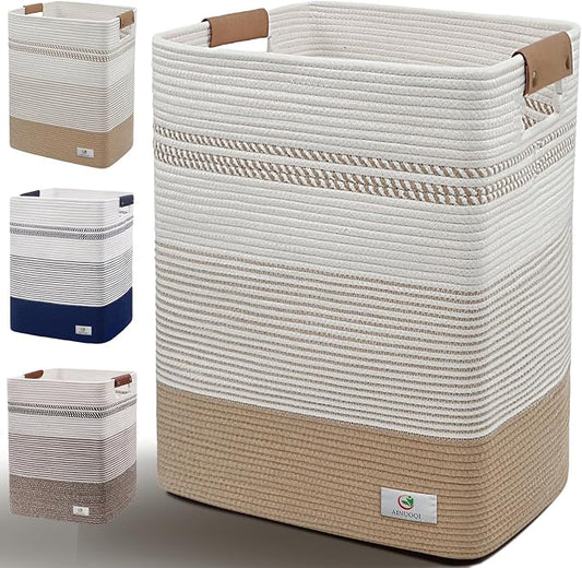 Laundry Hamper Large Laundry Basket by AINUOQI