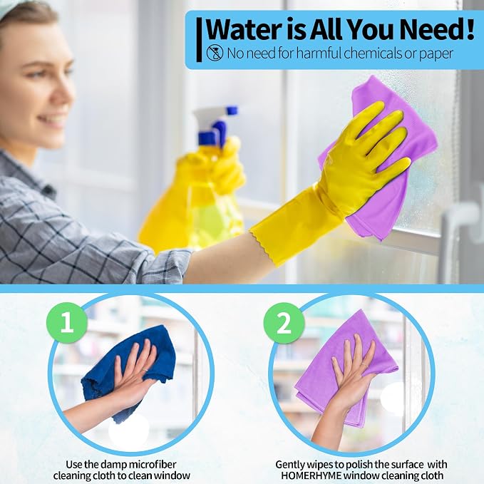 HOMERHYME Microfiber Cleaning Cloth - Image 5