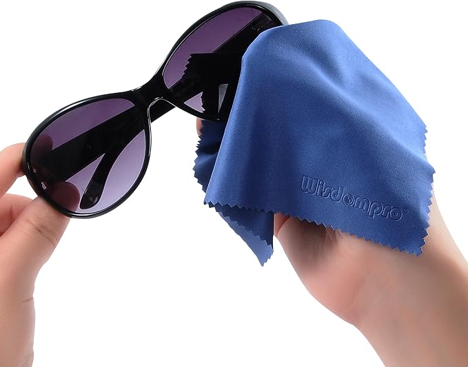 Wisdompro 8-Pack 6x7 Inches Microfiber Cleaning Cloth - Image 7