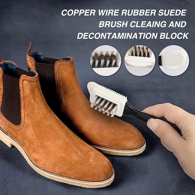 MAXIMILIAN Shoe Cleaner Kit. Brush - Image 4