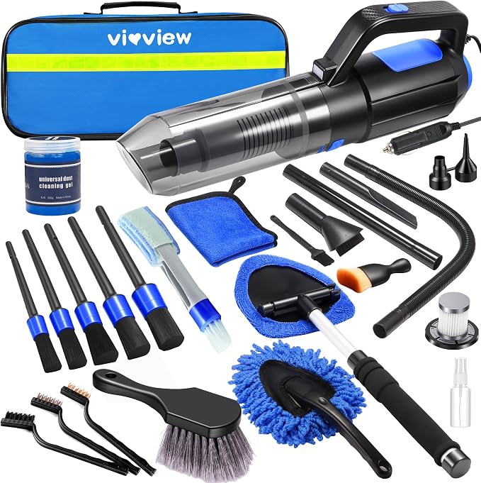 25PCS Car Cleaning Kit, Car Detailing Kit Interior - Image 9