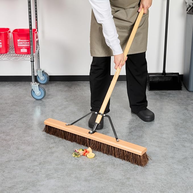 Restaurantware-BROOM HEAD ONLY: Clean Tek Professional 30-Inch Indoor Broom Head - Image 5