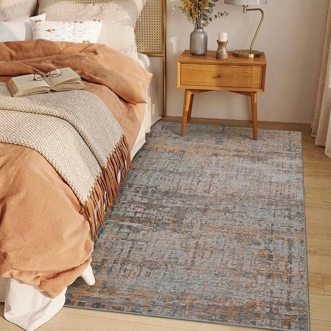 3x5 Washable Entryway Rug, Non Slip Boho Runner Rugs - Image 3