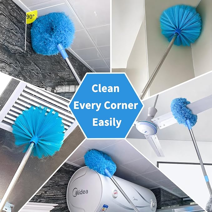 Ceiling Fan Cleaner Duster & Cobweb Duster - Image 4