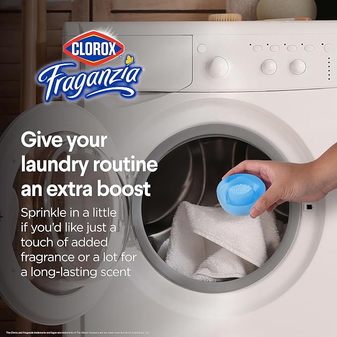 Clorox Fraganzia Laundry Scent Booster Crystals in Linen Scent - Image 3