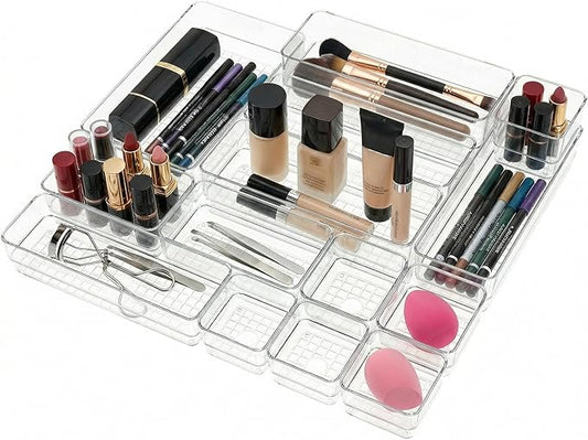 Clear Acrylic Makeup Organizer and Make Up Storage by Unknown