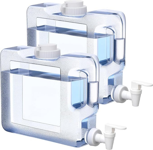 Funnymoom 2 Pack 0. 8 Gallon Fridge Water Dispensers Bottle by Funnymoom