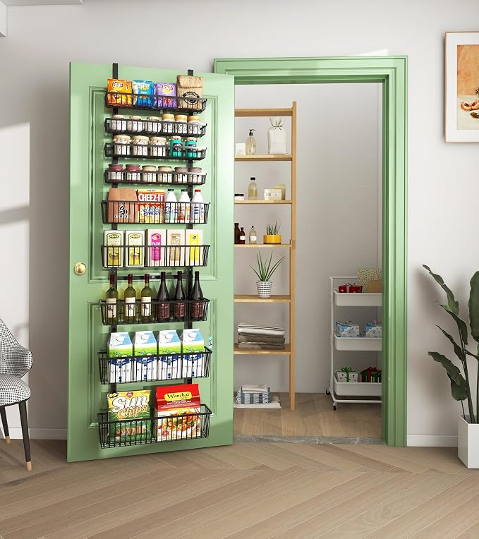 9-Tier Over The Door Pantry Organizer, Pantry Storage and Organization - Image 9