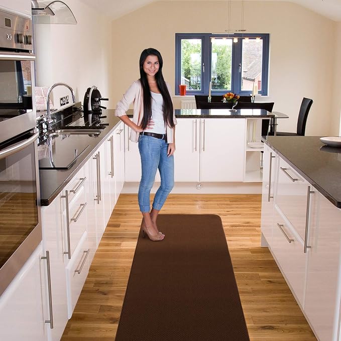 House, Home and More Skid-Resistant Carpet Runner - Image 2