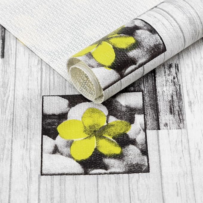 Shelf Liner 18" W x 384" L Long Non Adhesive Kitchen Drawer Liner, Waterproof by DwellAid