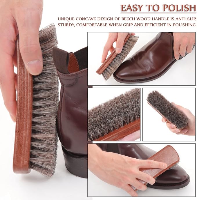 TAKAVU Shoe Shine Brushes Kit - Image 6