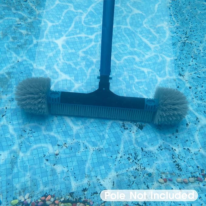 20'' Pool Brush Head, Detachable Pool Cleaning Brush - Image 7